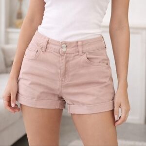 Indigo Rein High Waist Pink Shorts #68